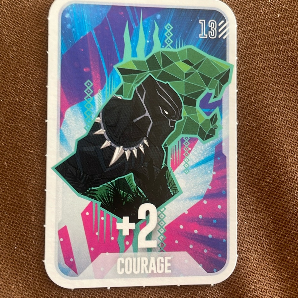 Marvel Collectible Card #13 - #2 COURAGE